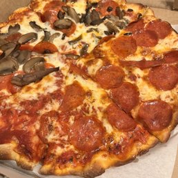 pepperoni and mushrooms pepperoni and mushrooms