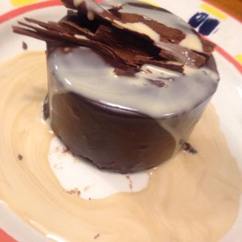Misto Caffe & Bakery - Flourless chocolate cake with espresso sauce - Breakfast & Brunch Near Me - Torrance, California Misto Caffe & Bakery - Flourless chocolate cake with espresso sauce - Breakfast & Brunch Near Me - Torrance, California