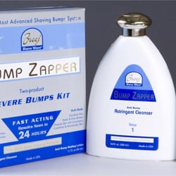 Bump Terminator - Quickly and effectively deals with long term untreated shaving bumps. Heals and brightens skin darkened by acne, ageing, bumps