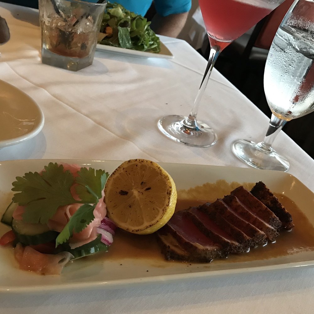 Ruth's Chris Steak House - Ahi appetizer Quite spicy - Steakhouses Near Me - Gaithersburg, Maryland