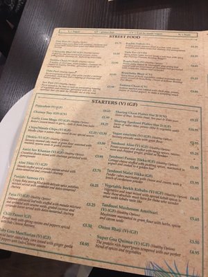 Menu photo 2 Sanskruti Restaurant Manchester, XGM Menu photo 2 Sanskruti Restaurant Manchester, XGM