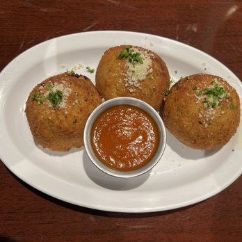 Odeh’s Mediterranean Kitchen - Arancini Appetizer - rice balls filled with cheese. - Mediterranean Near Me - High Point, North Carolina