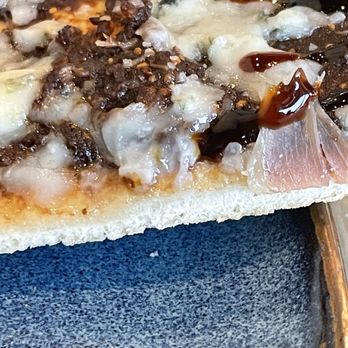 Bin228 Gastropub - The odd crust on the flatbread not cooked or risen properly - New American Near Me - Glastonbury, Connecticut Bin228 Gastropub - The odd crust on the flatbread not cooked or risen properly - New American Near Me - Glastonbury, Connecticut