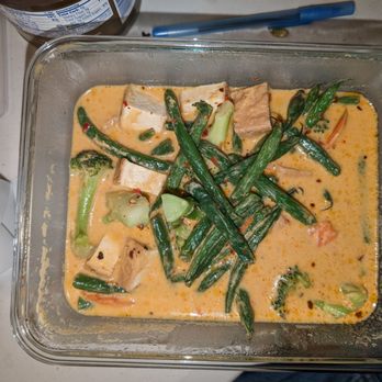 Thai Time Vancouver - Panang curry tofu and veggies - Thai Near Me - Vancouver, Washington