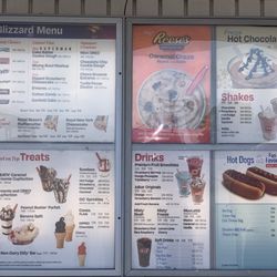 Dairy Queen Store - Menu