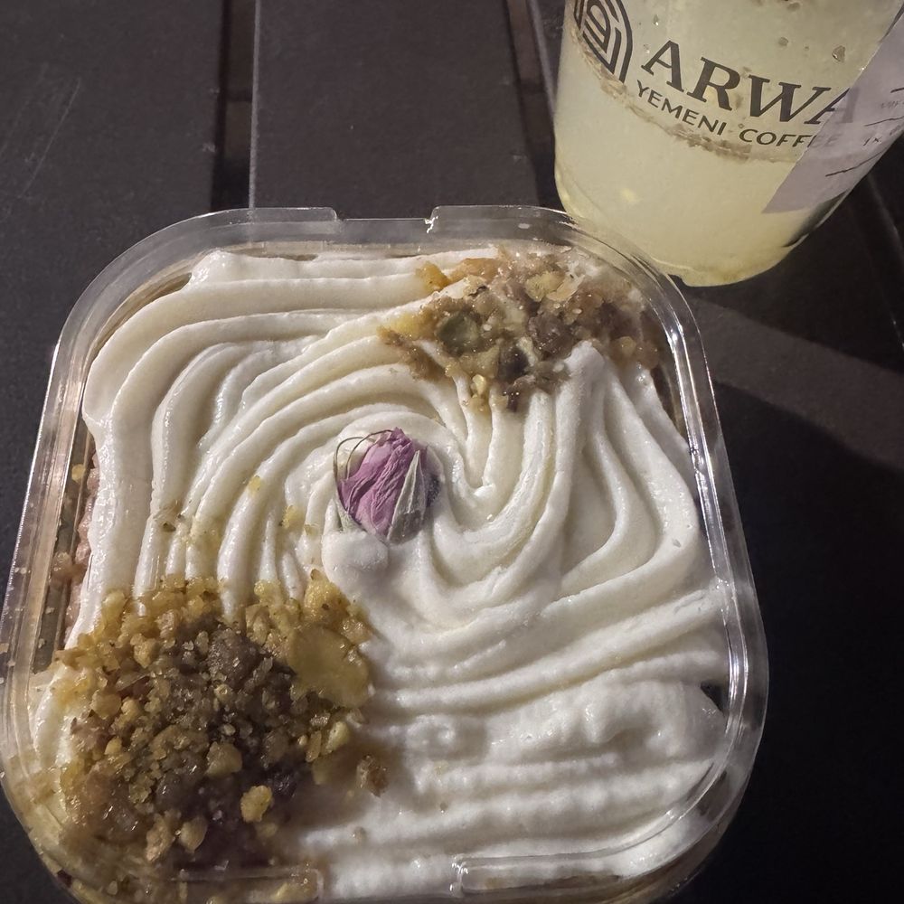 Arwa Yemeni Coffee - Ginger Lime Refreshed and Rose Milk Cake - Coffee & Tea Near Me - Richardson, Texas Arwa Yemeni Coffee - Ginger Lime Refreshed and Rose Milk Cake - Coffee & Tea Near Me - Richardson, Texas