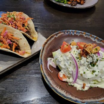 The Battery - Korean BBQ tacos and wedge salad (instead of fries) - Salad Near Me - Homewood, Alabama The Battery - Korean BBQ tacos and wedge salad (instead of fries) - Salad Near Me - Homewood, Alabama