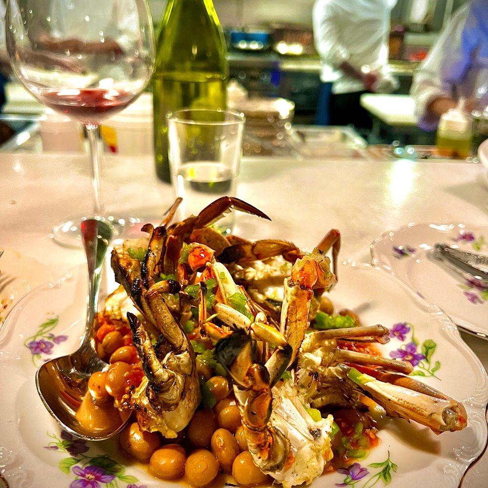 Shmoné - Blue water Crab - Mediterranean Near Me - New York, New York