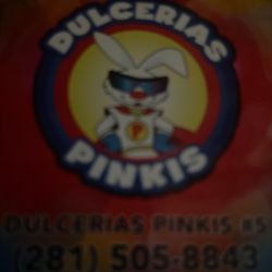 Dulcerias Pinkis - Pasadena - Bussines card