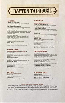Menu photo 3 Dayton Taphouse Dayton, NV Menu photo 3 Dayton Taphouse Dayton, NV