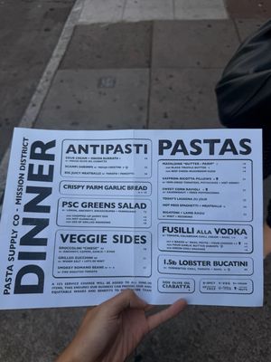 Menu photo 2 Pasta Supply San Francisco, CA Menu photo 2 Pasta Supply San Francisco, CA
