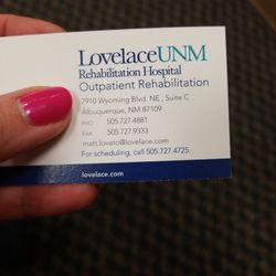 Lovelace UNM Outpatient Rehabilitation - Wyoming