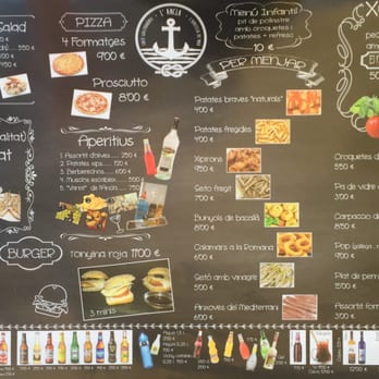 L'Ancla - Menu - Bars Near Me - L'Ametlla de Mar, T L'Ancla - Menu - Bars Near Me - L'Ametlla de Mar, T