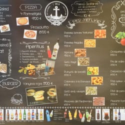 L'Ancla - Menu