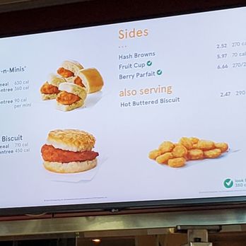 Chick-fil-A - Breakfast menu - Fast Food Near Me - San Jose, California Chick-fil-A - Breakfast menu - Fast Food Near Me - San Jose, California