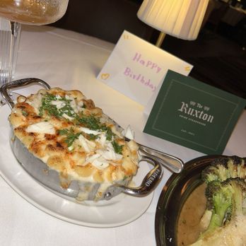 The Ruxton - Macaroni and cheese with crab - Steakhouses Near Me - Baltimore, Maryland The Ruxton - Macaroni and cheese with crab - Steakhouses Near Me - Baltimore, Maryland