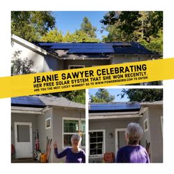 Phoenix Solar Energy - She won? Are you next? #winsolarwithphoenixsolar