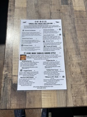 Menu photo 1 Whiptail Grill Springdale, UT Menu photo 1 Whiptail Grill Springdale, UT