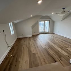 Superman Flooring - Glue down and nailer down hardwood floor