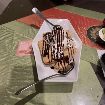 Siam Bistro - Banana ice cream - Thai Near Me - Miami, Florida Siam Bistro - Banana ice cream - Thai Near Me - Miami, Florida