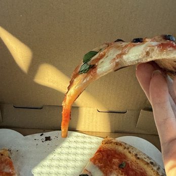 The Pizza Docs - Look at the flop on this margarita pizza!! - Pizza Near Me