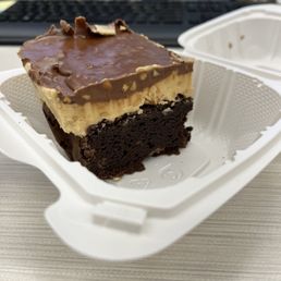 Is it a pie? Brownie? Bar? Whatever it is. It is delicious!