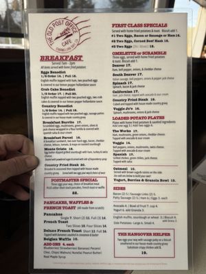Menu photo 4 The Old Post Office Cafe Carnelian Bay, CA Menu photo 4 The Old Post Office Cafe Carnelian Bay, CA