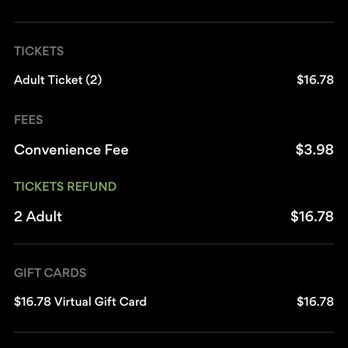 AMC Entertainment - My amc account stating the money was refunded but customer service says I never put a refund request in for - Cinema Near Me - Leawood, Kansas AMC Entertainment - My amc account stating the money was refunded but customer service says I never put a refund request in for - Cinema Near Me - Leawood, Kansas