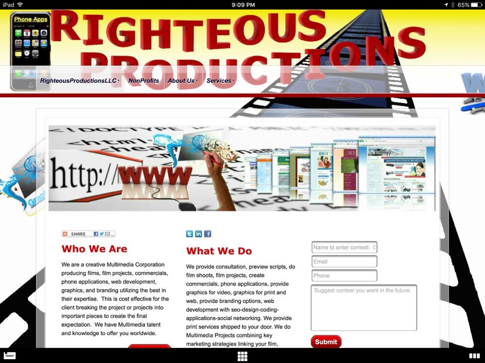 Righteous Productions - social services organization in Wheat Ridge, CO