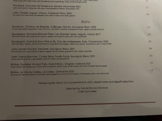 Menu photo 5 L'Avant Garde Washington, DC, DC
