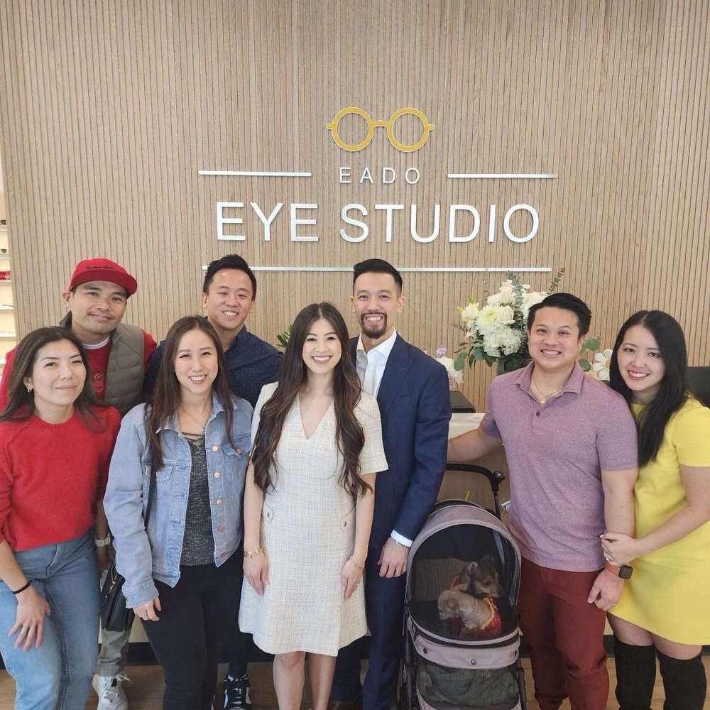 EaDo Eye Studio - Dr. Jennifer and Dr. Chi taking time of their busy day to take pictures... - Optometrists Near Me - Houston, Texas