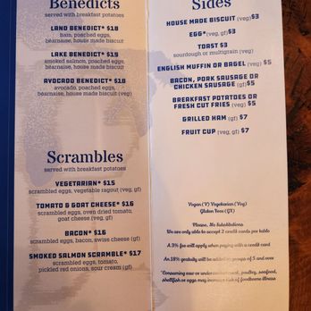 Land & Lake Kitchen - Menu - American Near Me - Chicago, Illinois