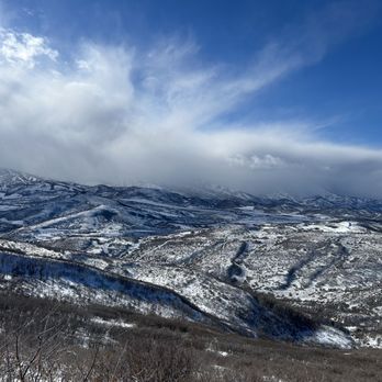 Deer Valley Snowmobile Tours - One of the valley views - Tours Near Me - Peoa, Utah
