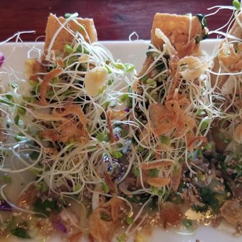 Dagon - Fried tofu appetizer - AMAZING - Burmese Near Me - Honolulu, Hawaii Dagon - Fried tofu appetizer - AMAZING - Burmese Near Me - Honolulu, Hawaii
