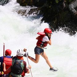 Six Rivers Rafting - Swim session