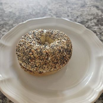 Einstein Bros. Bagels - Everything bagel with a smear - Bagels Near Me - Fresno, California Einstein Bros. Bagels - Everything bagel with a smear - Bagels Near Me - Fresno, California