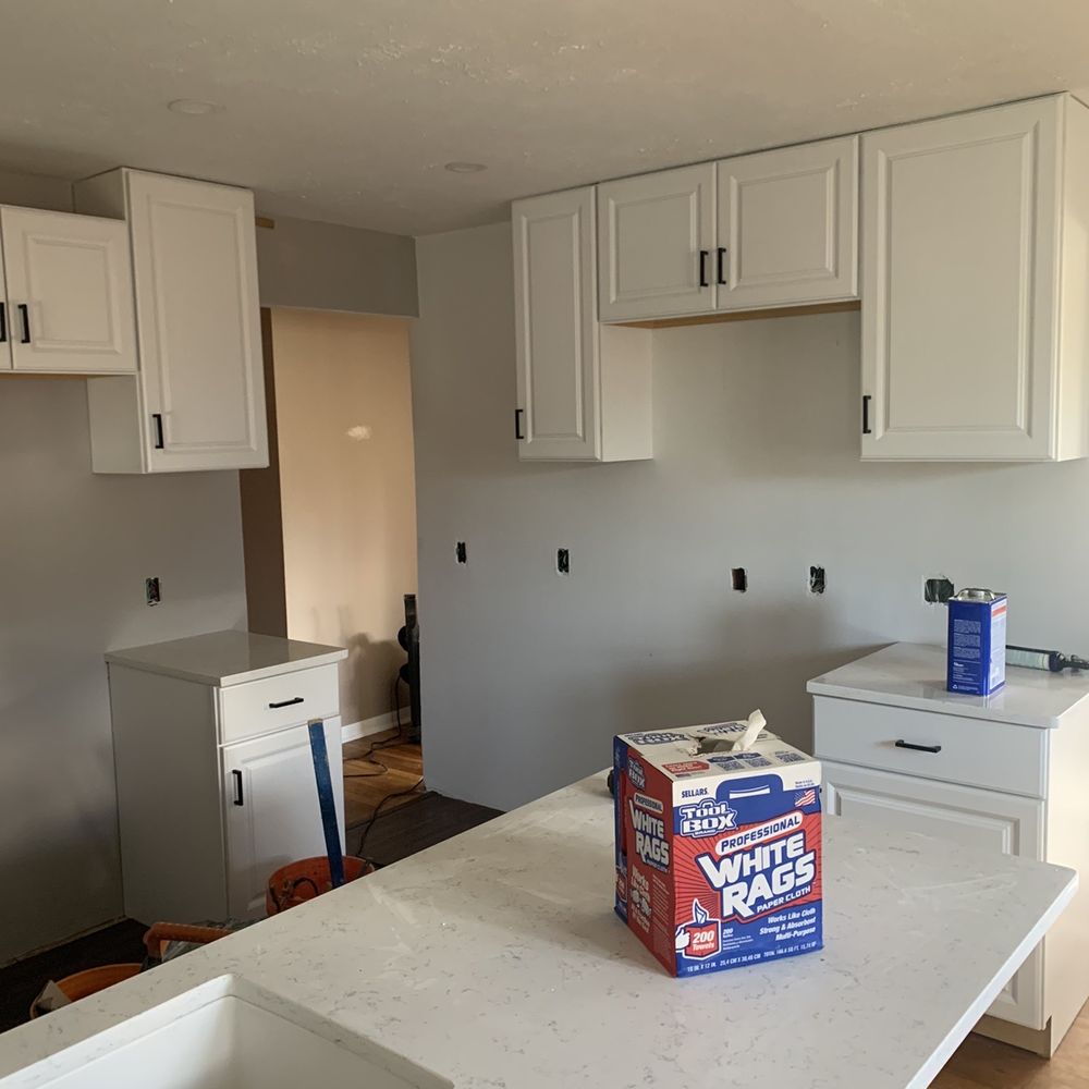 Crafted Surface and Stone - New kitchen renovation - Countertop Installation Near Me - Bedford Heights, Ohio Crafted Surface and Stone - New kitchen renovation - Countertop Installation Near Me - Bedford Heights, Ohio