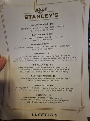 Lord Stanleys by null