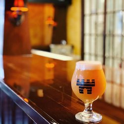 Fortlandia Brewing Company - Sneak peak at our beer and glassware... plus it's an artsy photo