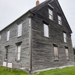Olson House - Home from barn side