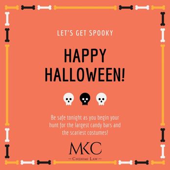 Chehimi Law - We wish everyone a safe  Halloween and best of luck on your hunt for the biggest candy bars and the scariest costumes! - Personal Injury Law Near Me - Roswell, Georgia