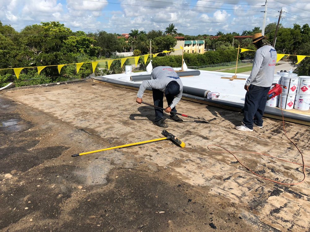 Slide of Perkins Roofing - Miami