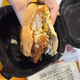 Slider, oops I took a bite first before photo