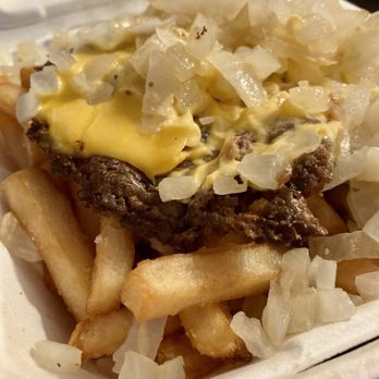 7th Street Burger East Village - Two burgers and lots of fries cheese and onion. Yum Posted with review 04/30/24 - Burgers Near Me - New York, New York 7th Street Burger East Village - Two burgers and lots of fries cheese and onion. Yum Posted with review 04/30/24 - Burgers Near Me - New York, New York