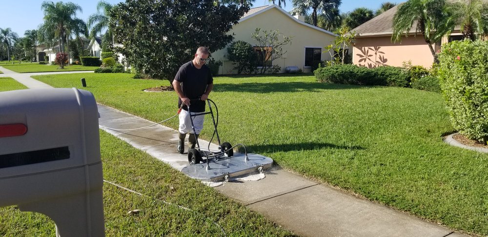 Slide of Action Plus Pressure Cleaning