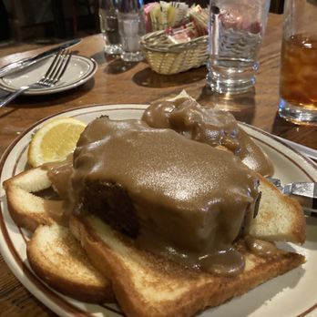 Stagecoach Inn - Open meatloaf sandwich - Steakhouses Near Me - Garden City, Idaho Stagecoach Inn - Open meatloaf sandwich - Steakhouses Near Me - Garden City, Idaho