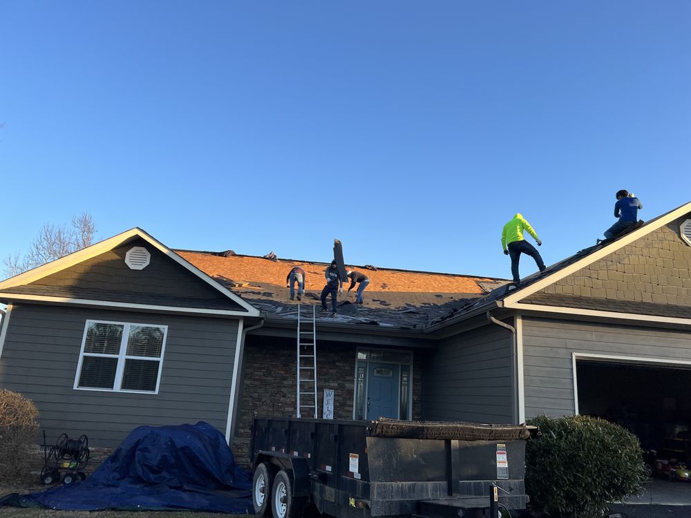 Slide of Clark Roofing