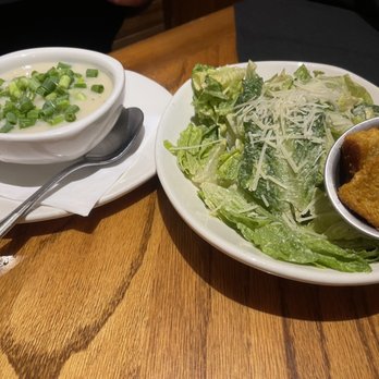 Outback Steakhouse - Caesar salad and loaded potato soup - Steakhouses Near Me - Covina, California Outback Steakhouse - Caesar salad and loaded potato soup - Steakhouses Near Me - Covina, California