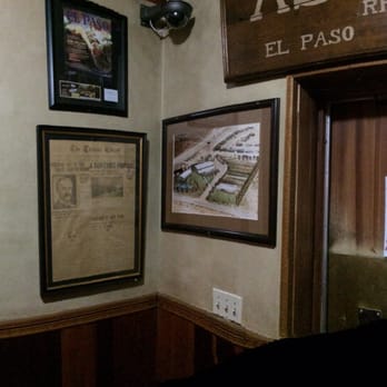Track One - The wall decor was very old-fashioned and went well with the train theme. - American Near Me - El Paso, Texas Track One - The wall decor was very old-fashioned and went well with the train theme. - American Near Me - El Paso, Texas