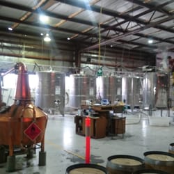New World Whisky Distillery - Vats for brewing